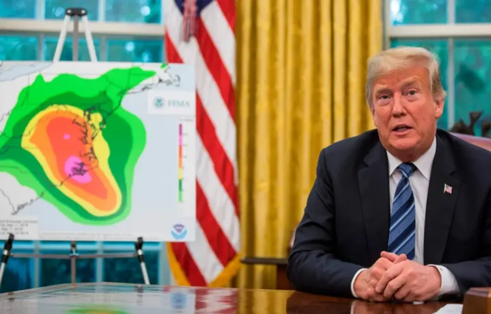 White House Mocked For Bragging That Trump Is Stopping Hurricanes
